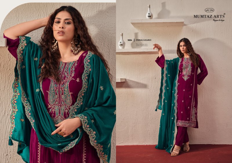 Ranihaar By Mumtaz Arts Crush Velvet Designer Salwar Suits 